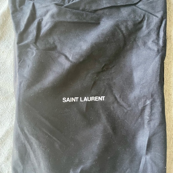 SAINT LAURENT Blake Jodhpur Suede Buckle Ankle Boots - Picture 9 of 9